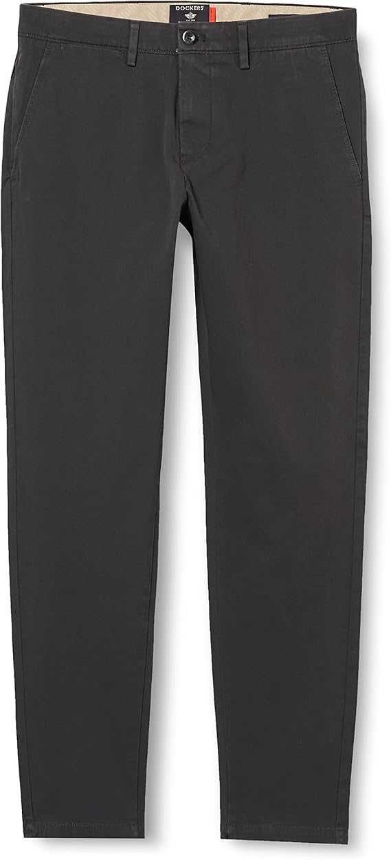 Męskie Spodnie DOCKERS Smart 360 Flex Chino Zwężane Granatowy 36W 32L