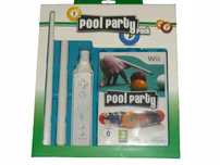 Nintendo Wii Pool Party Zestaw Kij Nowa Gra Bilard