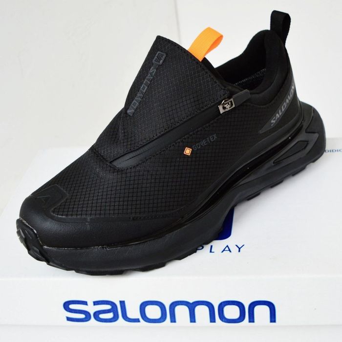 Salomon Odyssey Goretex кросівки термо Чоловічі зимові теплі чорні