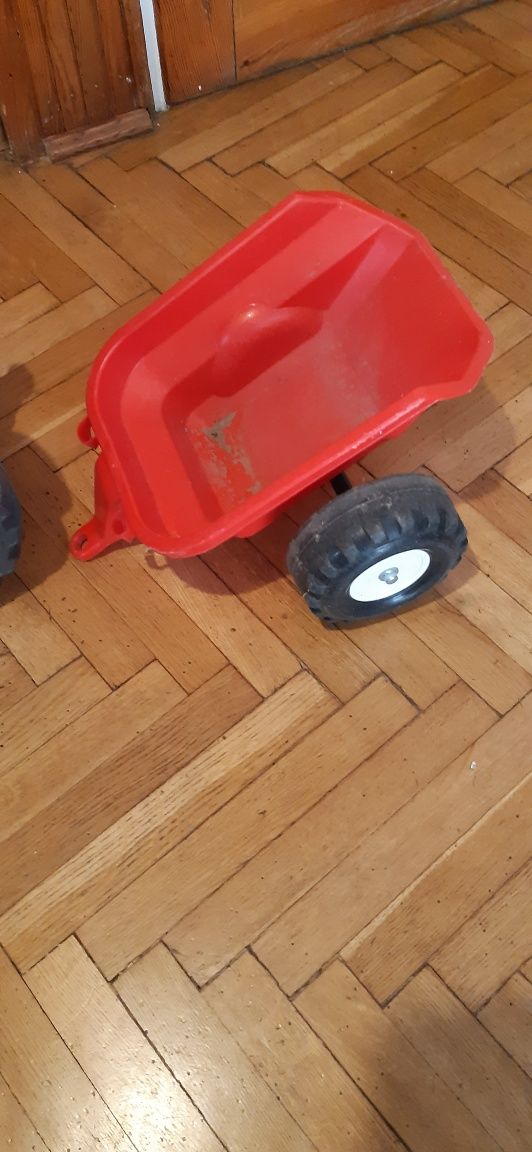 Traktorek z przyczepką Made in France