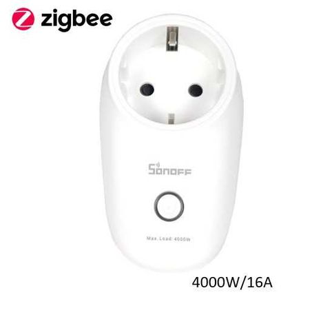 Tomada Inteligente 16A/4000W(Smart Plug) Zigbee - Sonoff S26 R2ZB