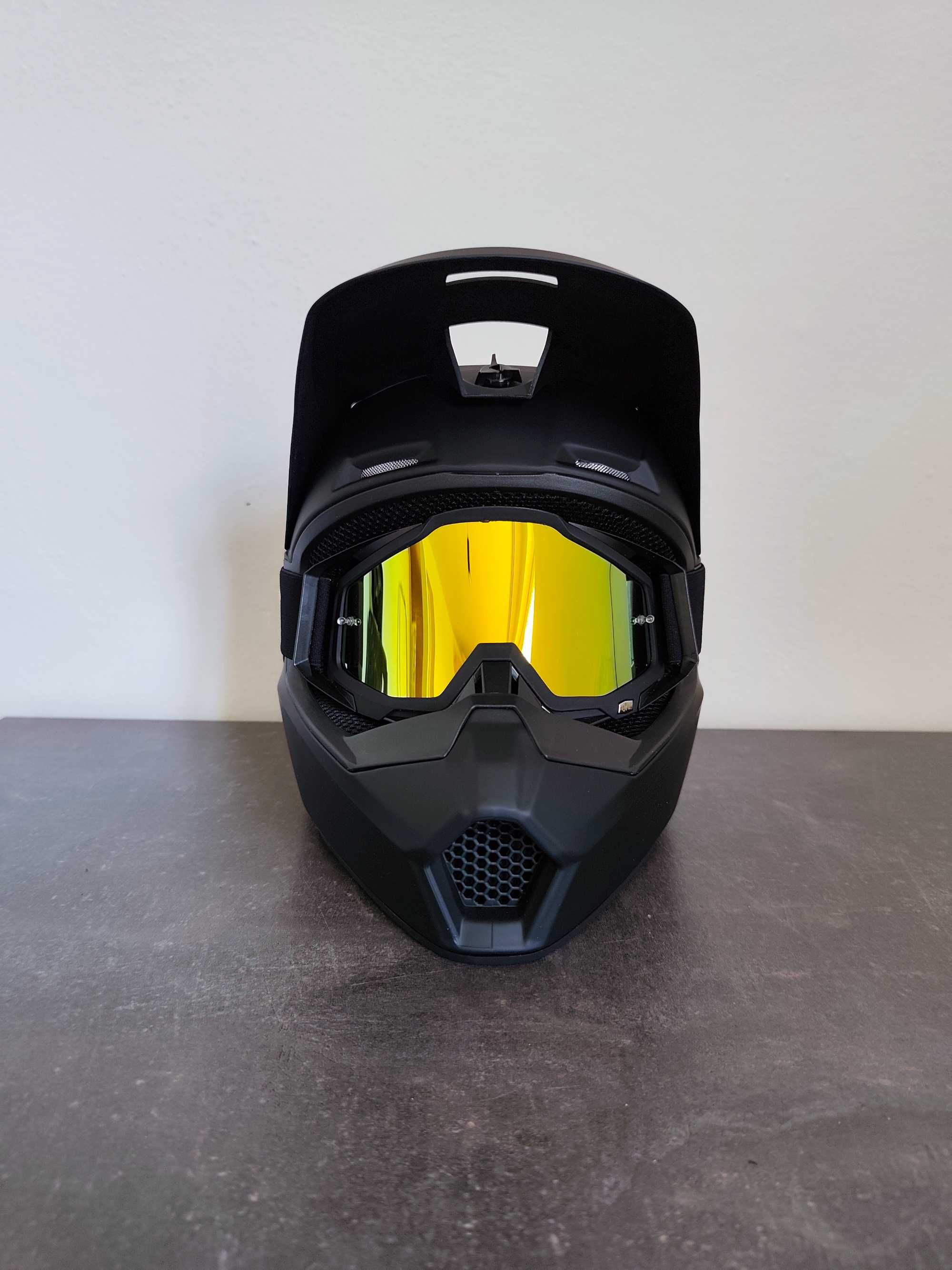Zestaw ORZ kask gogle S-XL + pokrowiec i gratis cross rower hulajnoga