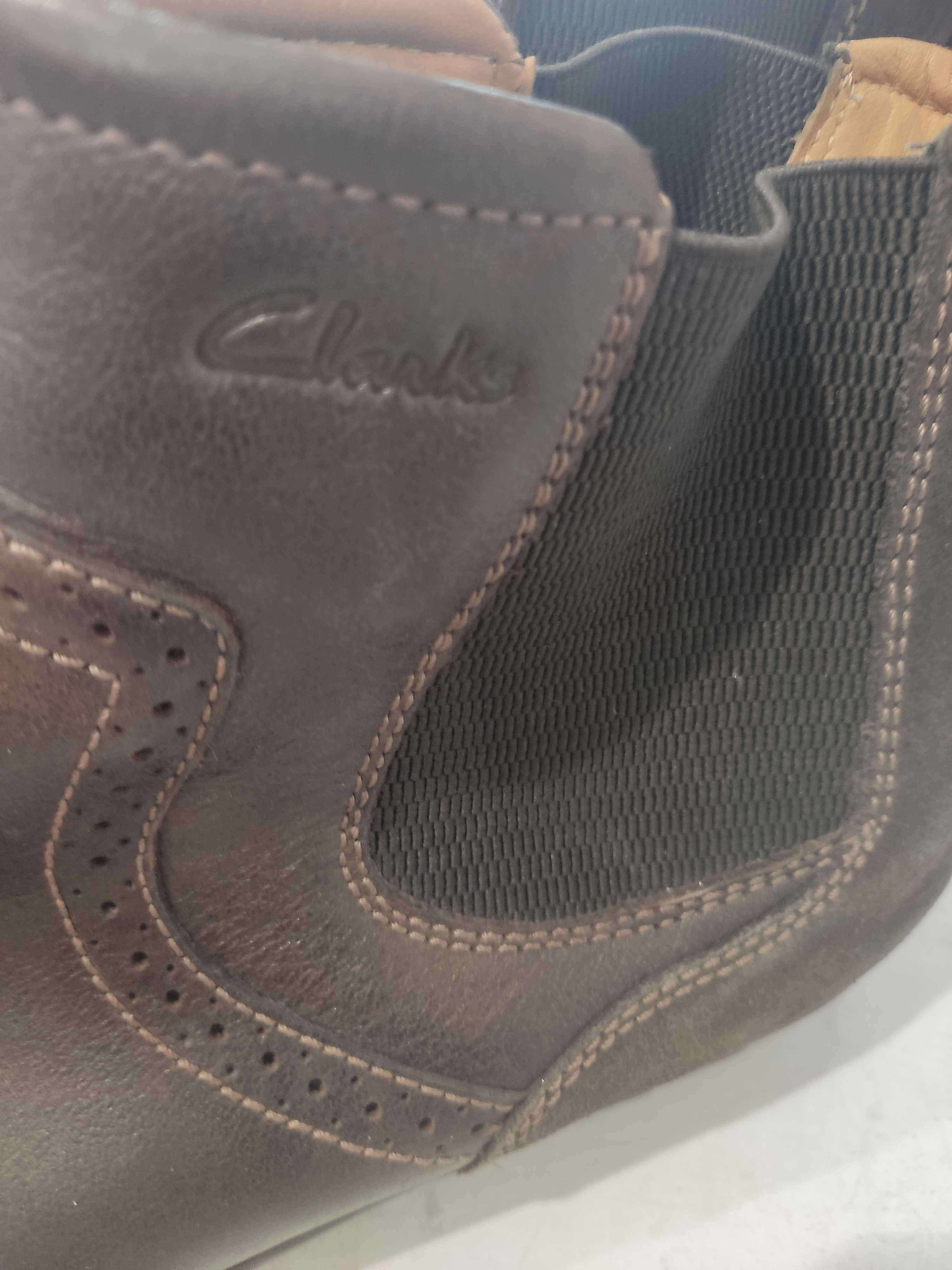 Clarks,kozaki skórzane męskie  rozmiar 45