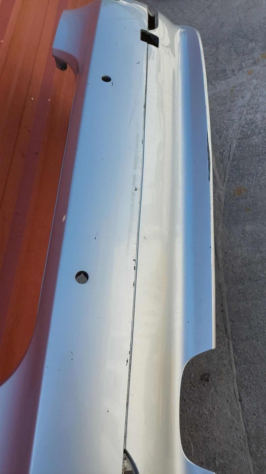 Zderzak Tył BMW E60 Titansilber 354 Przed lift