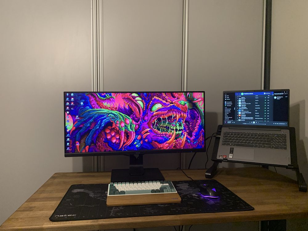 Modowana klawiatura mechaniczna royal kludge rk84