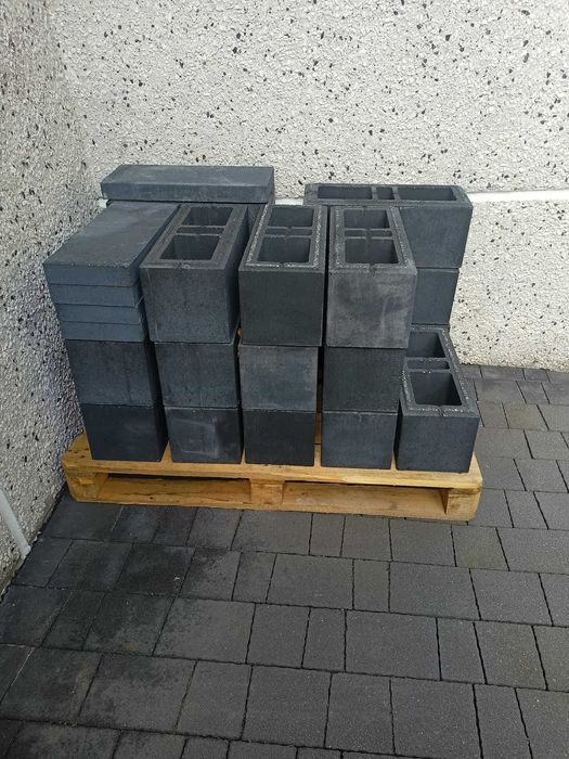 Pustaki , daszki Grafit