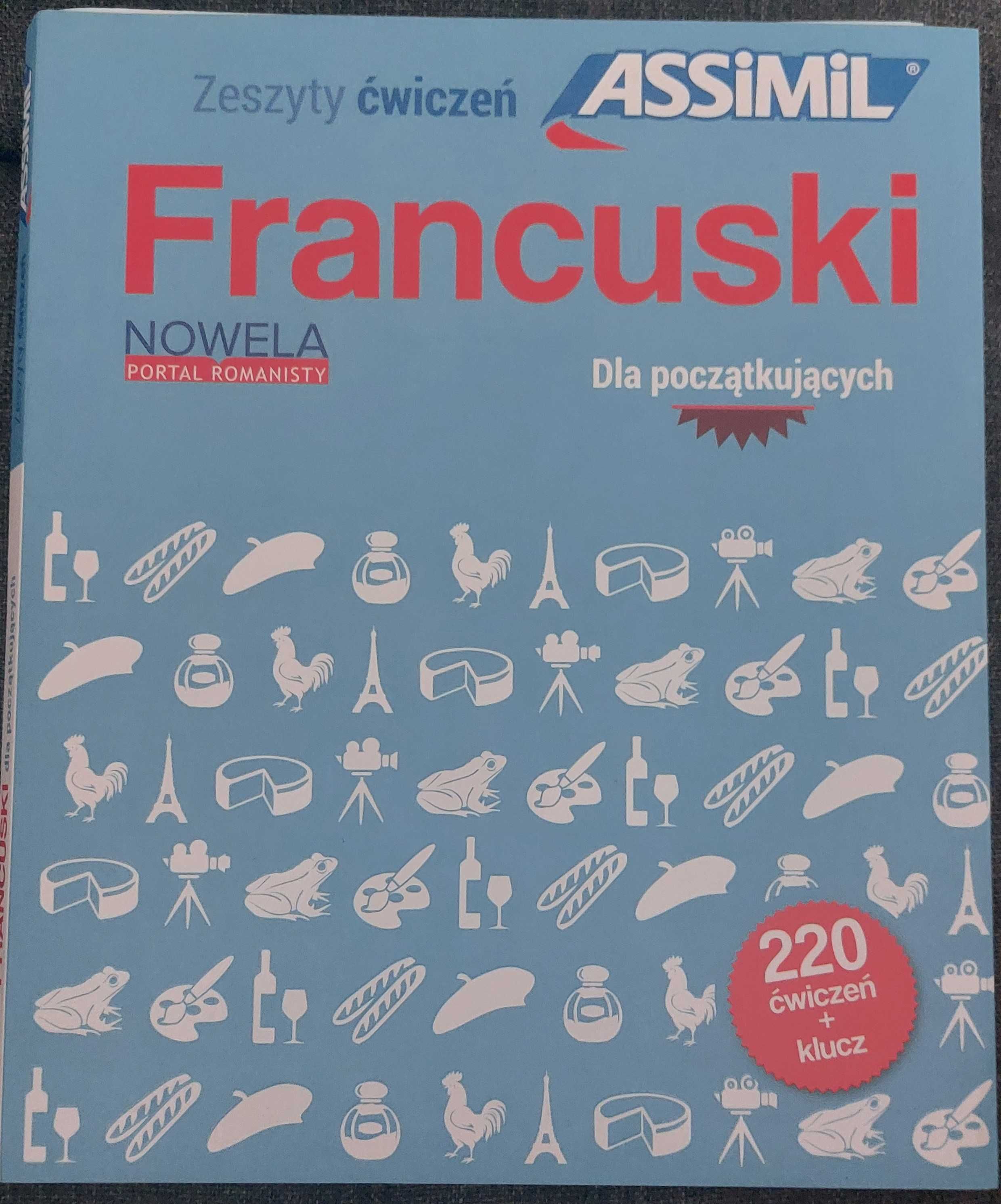 Assimil Francuski dla początkujących 220 ćwiczeń + klucz