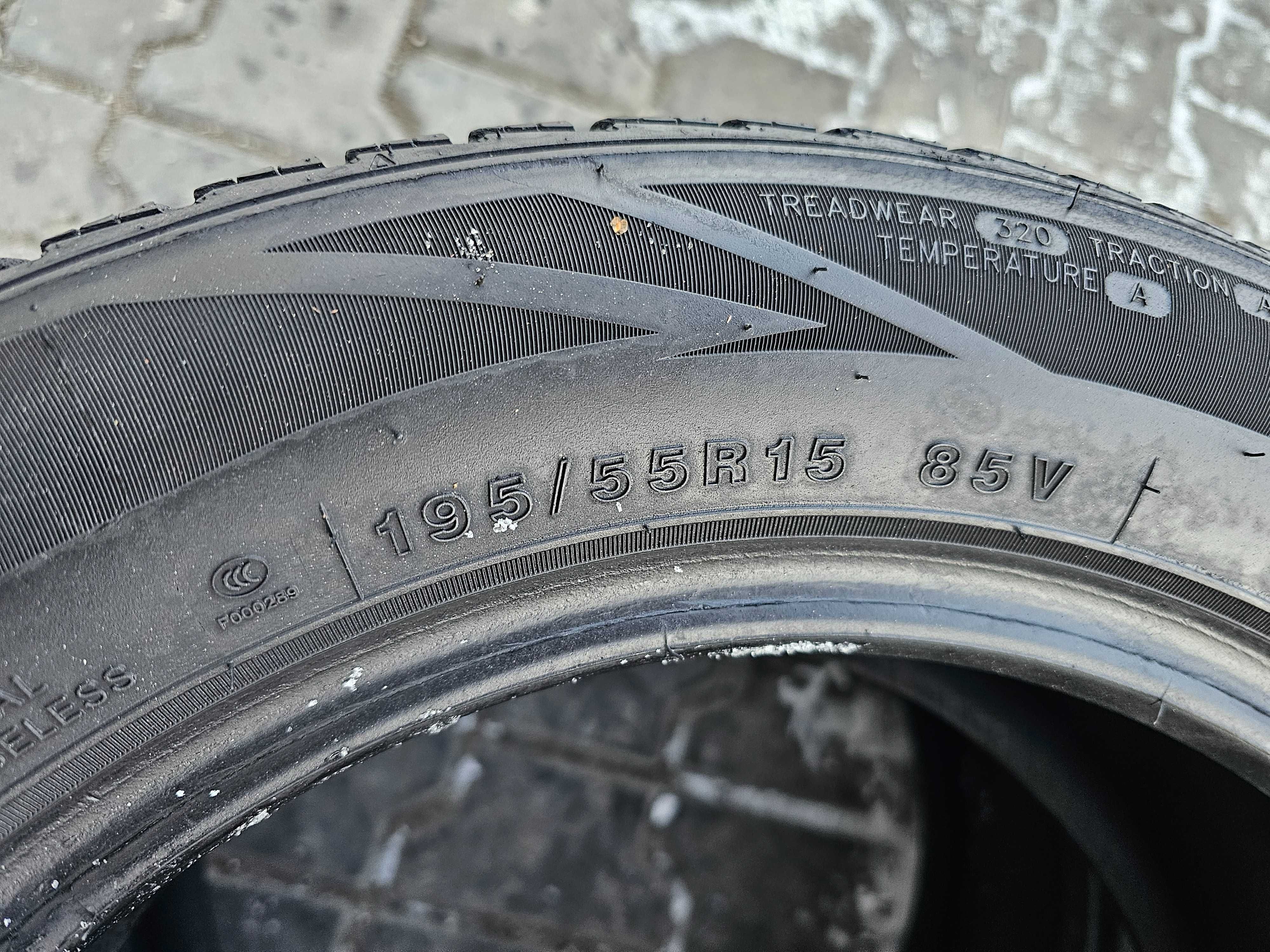 Całoroczne Tracmax 195/55 R15 6mm