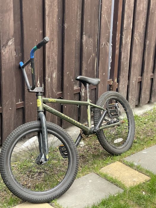 Велосипед bmx 20" outleap revolt 2021, хаки хаки