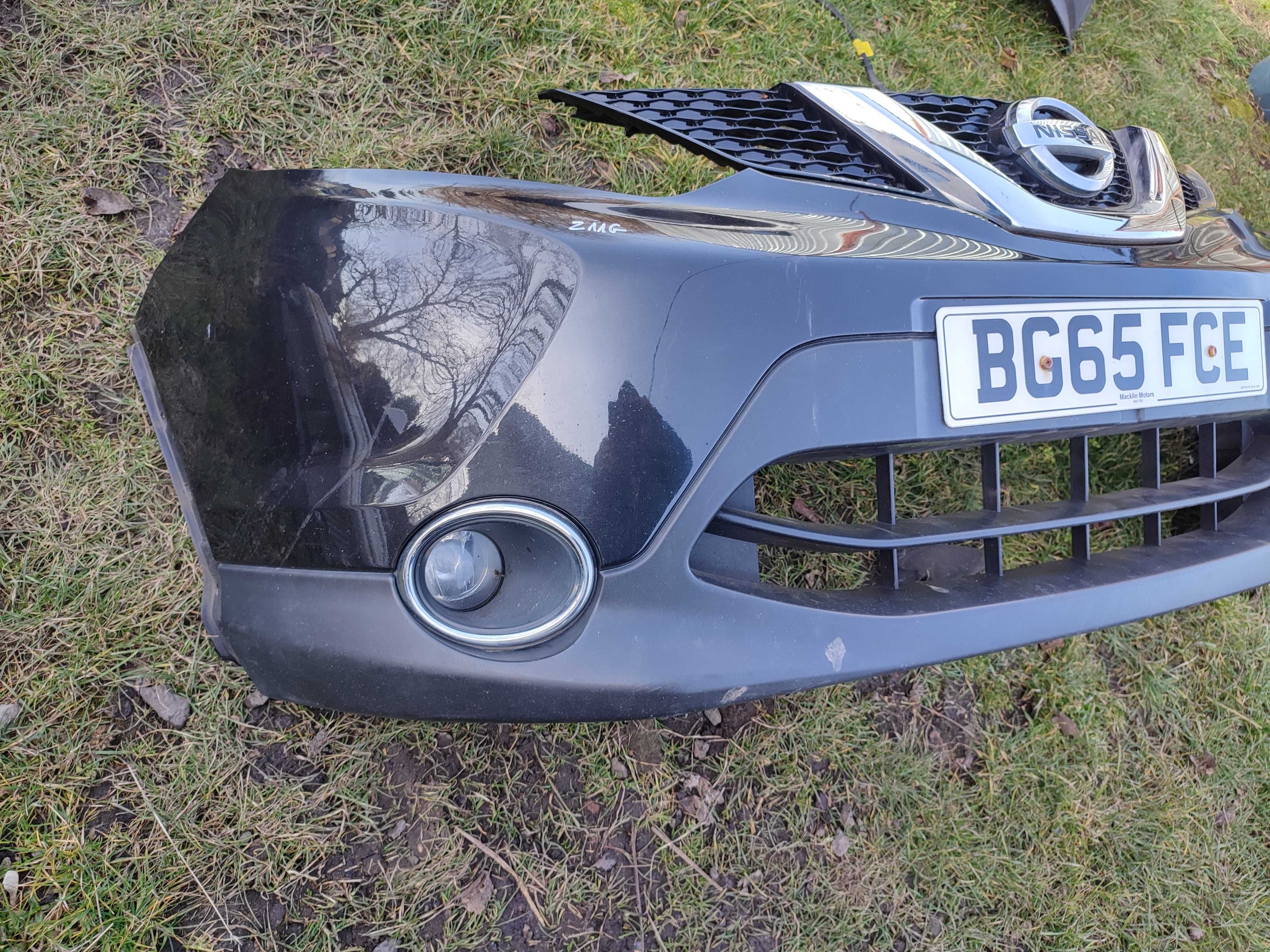 nissan qashqai j11 zderzak przedni przod