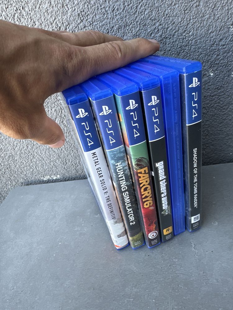 Sprzedam  gry na PS4 W idealnym Stanie