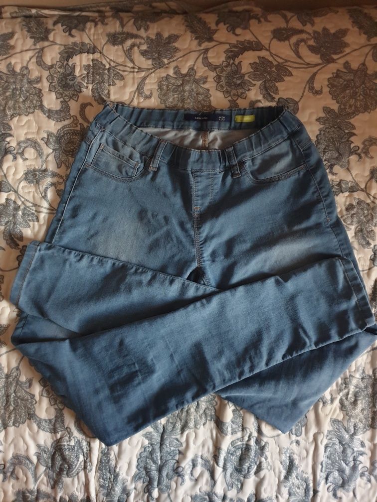Spodnie jeansowe jeans na lato leggins reserved W30 L32