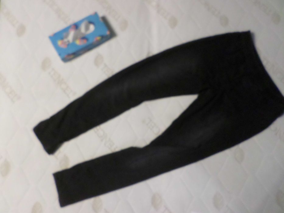 spodnie czarne jeansy na gumce rurki elastyczne 38 40 M L