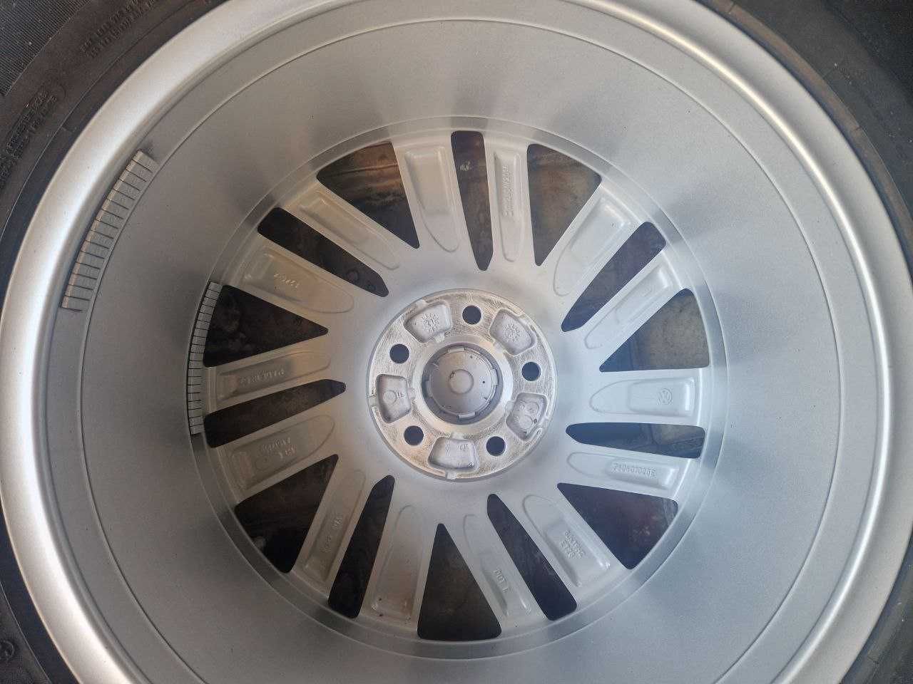 Колеса Диски Резина в сборе VW TOUAREG 2021 R19 255/55/19 Goodyear New