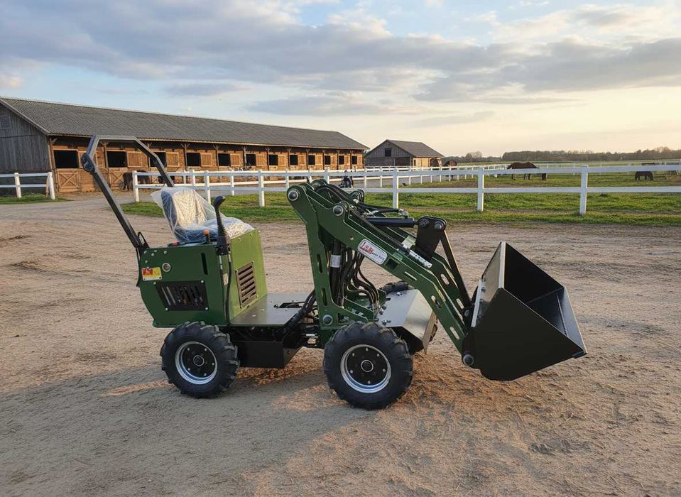 PolskaNowa Mini Ładowarka Kołowa Przegubowa Łamana MS-L116KN GWARANCJA