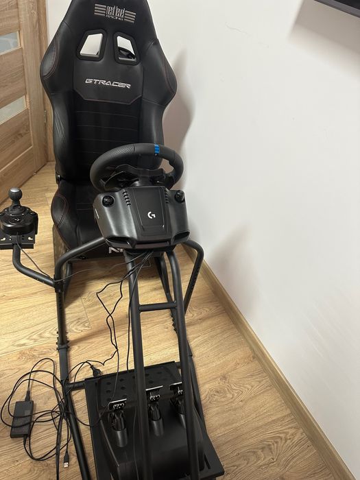 Kierownica Logitech G923 Xbox + schifter kokpit NEXT level racing GT