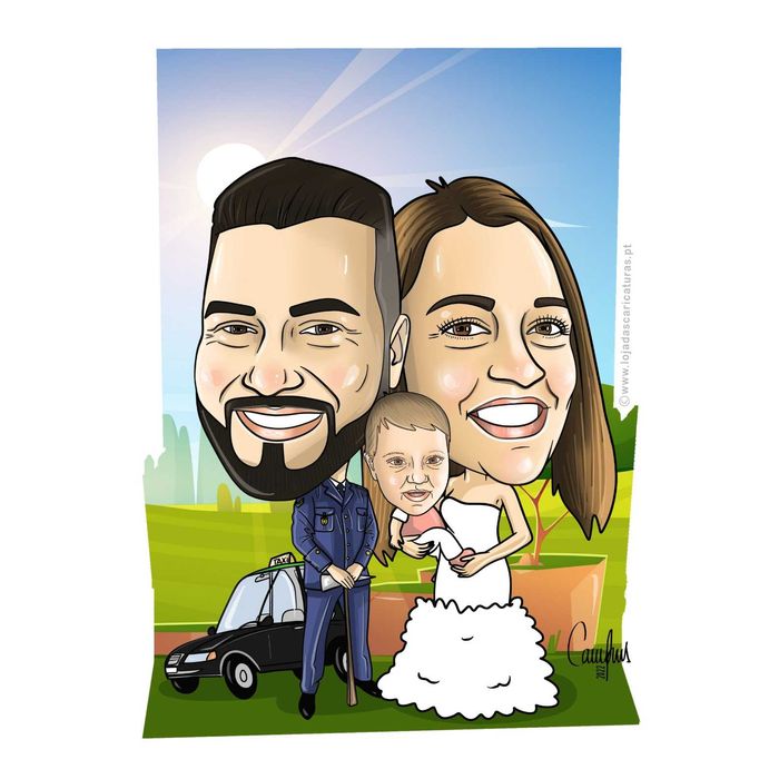 Caricaturas a partir de foto