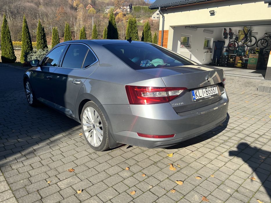 Skoda SUPERB III 2,0tdi 190km,DSG,bezwypadkowy,przebieg 105tys,krajowy