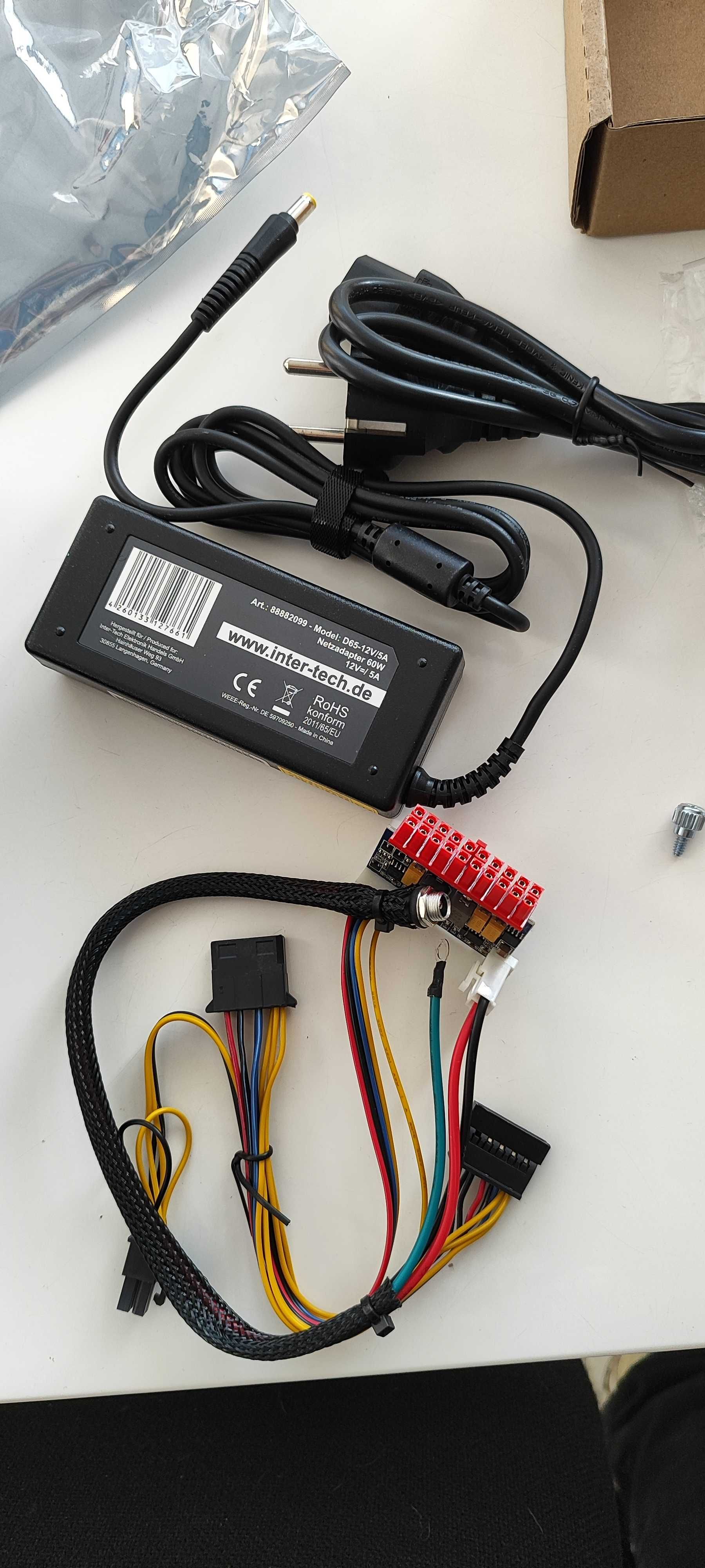 Obudowa ITX Inter-tech M-100 ZASILACZ 60W