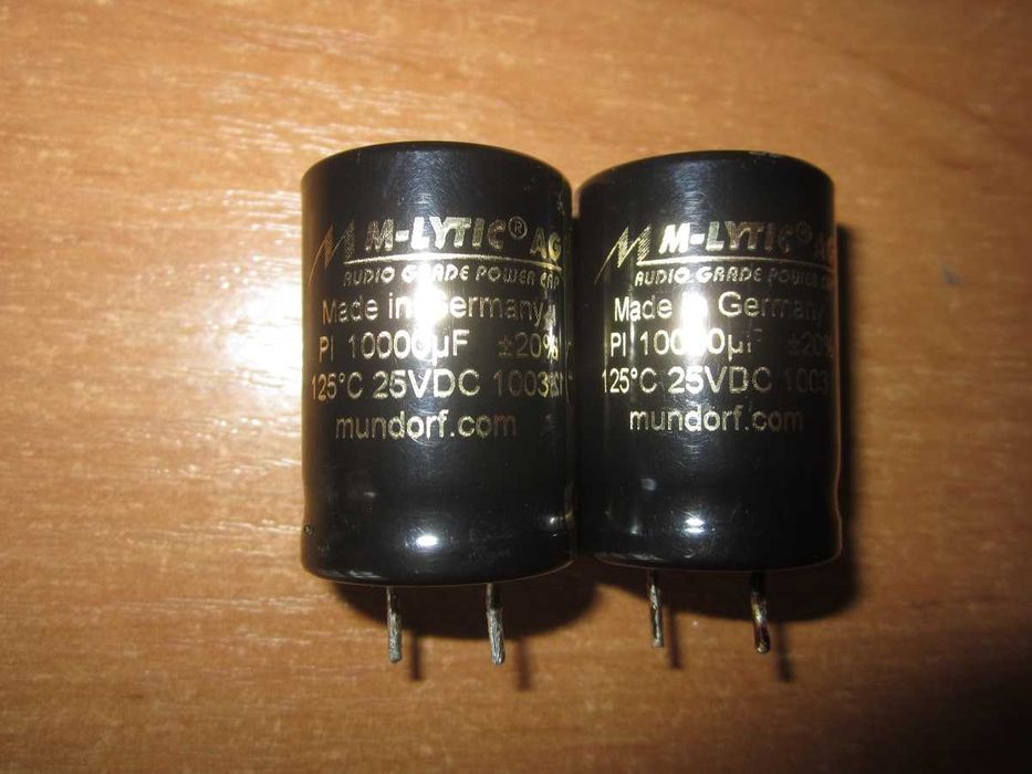 Продам конденсаторы Mundorf, BlackGate, Jensen
