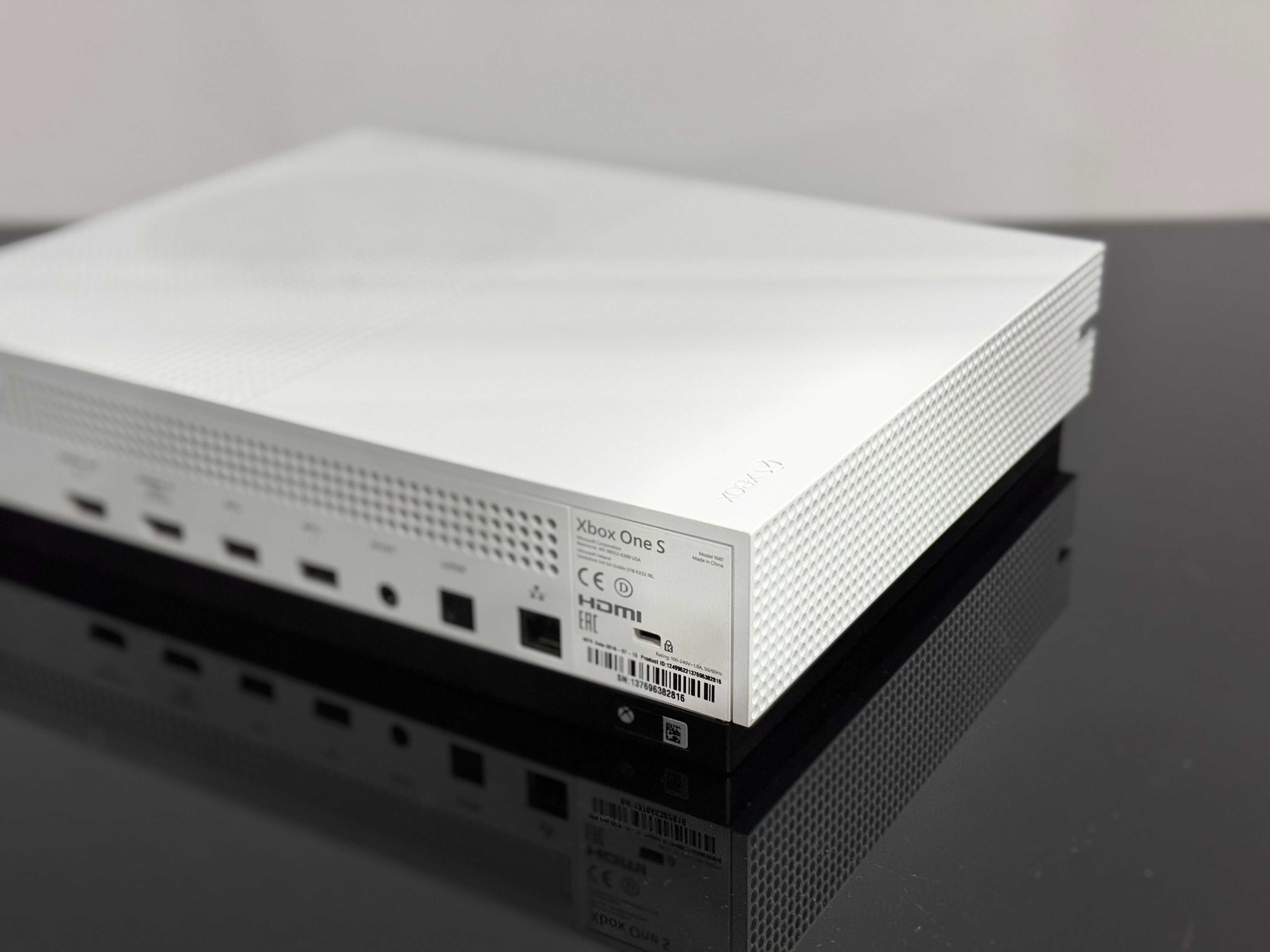 Konsola Xbox One S 1tb, pad, okablowanie, komplet, bdb stan, GWARANCJA