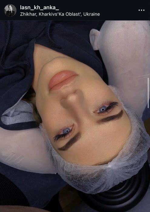 ЛАМИ БРОВЕй/Наращивание ресниц за 500грн за Цырком/Стрелка!2 часа рабо