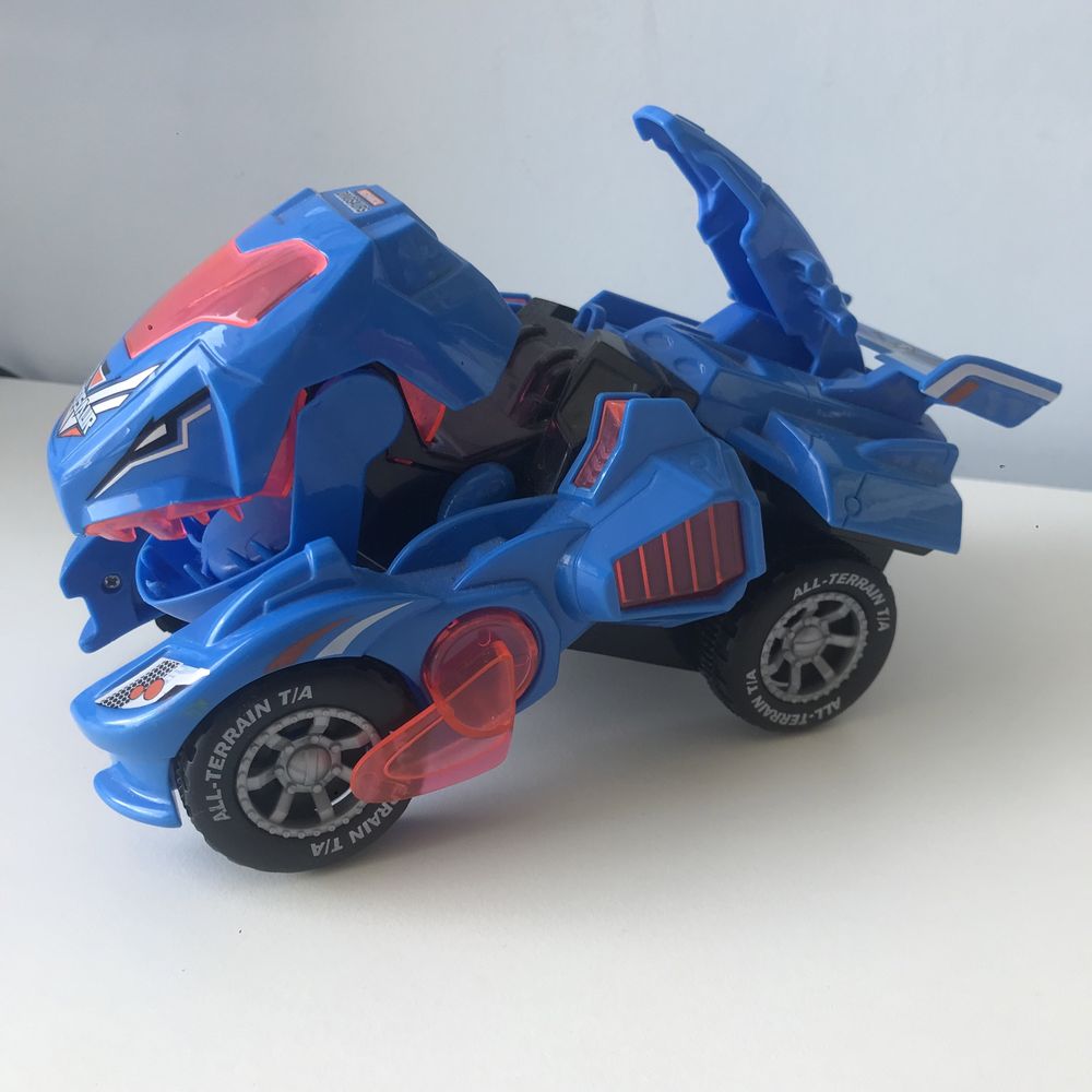 Auto, robot, dinozaur zabawka transformujaca 2w1
