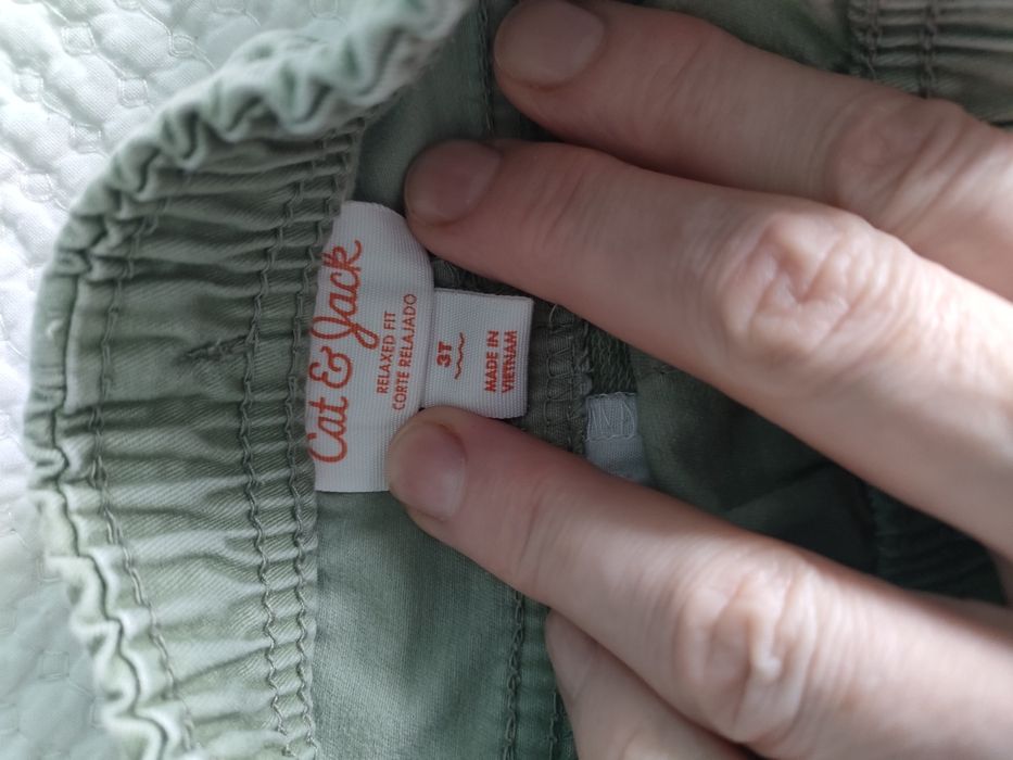 Conjunto de roupa menino (calças e calções) 2-3anos