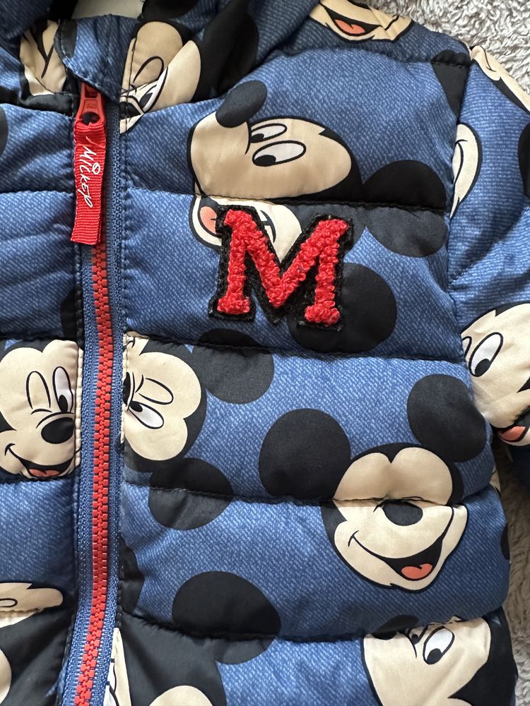 Куртка детская пуховик Disney Mickey Mouse
