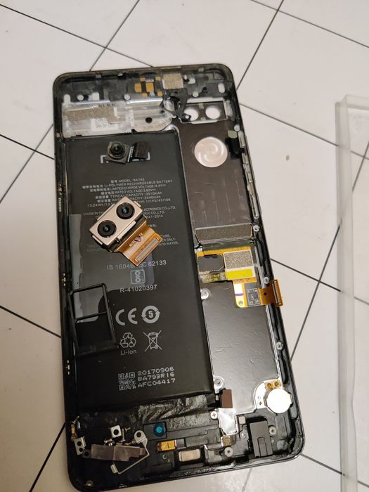 Meizu pro 7 plus запчасти камера акб