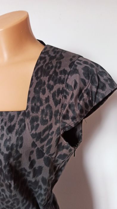 Sg Sukienka damska 38 , 40 , M , panterka ,  klasyczna sukienka 38 , 4