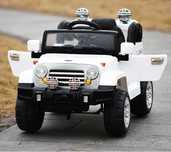 Terenowy JEEP DEFENDER OFFROAD Elektryczny Auto Akumulator RC 2 DZIECI