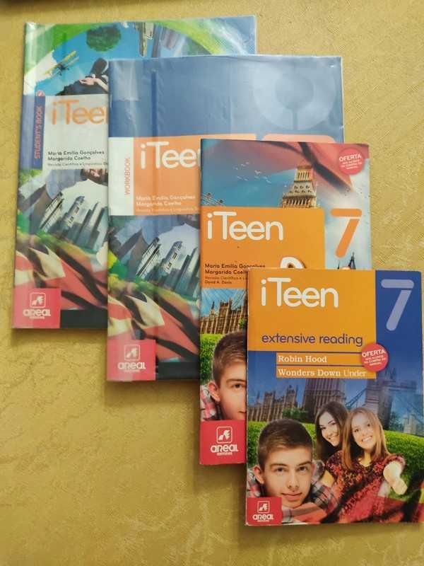 ITeen 7 - extensive reading inglês - 7º ano