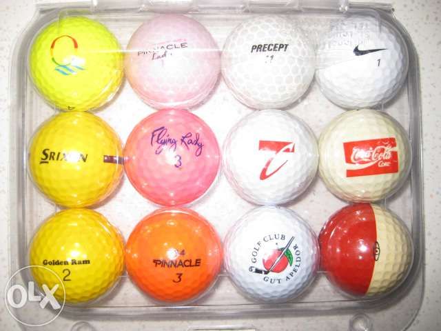 Bolas de golfe anos 80