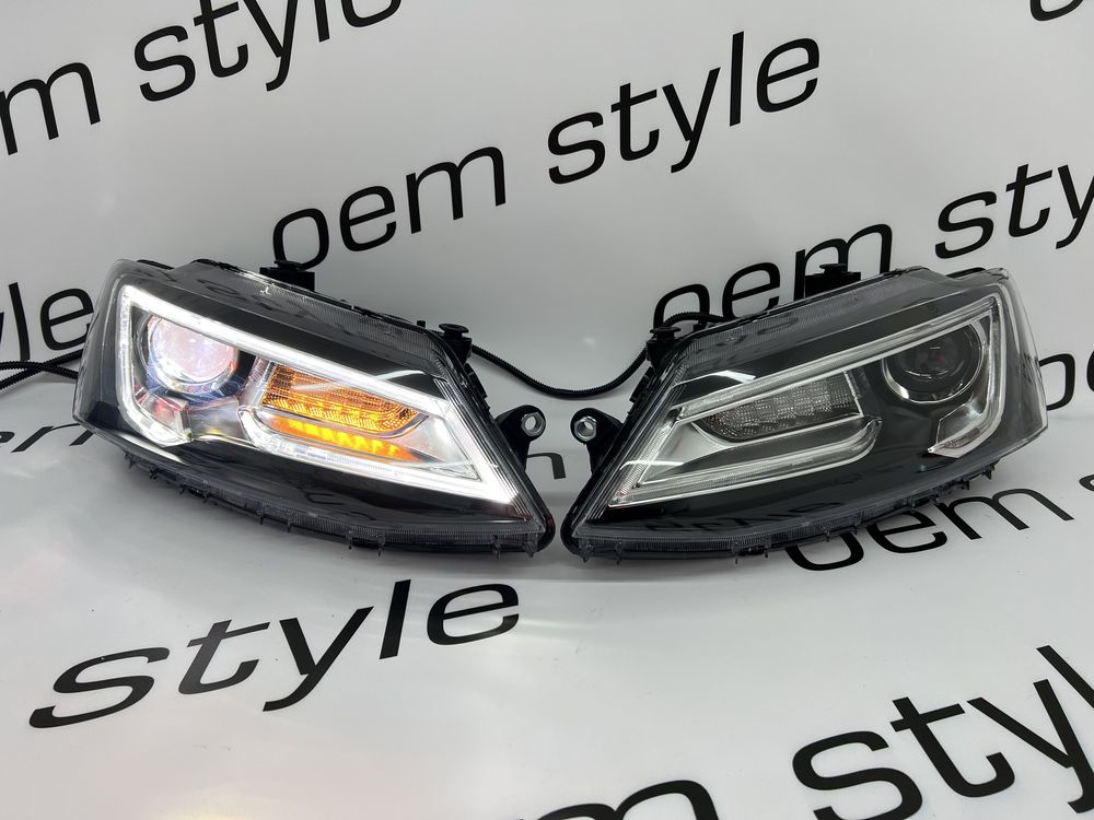 Фара Фары Volkswagen Jetta 2010-2017 Audi style LED