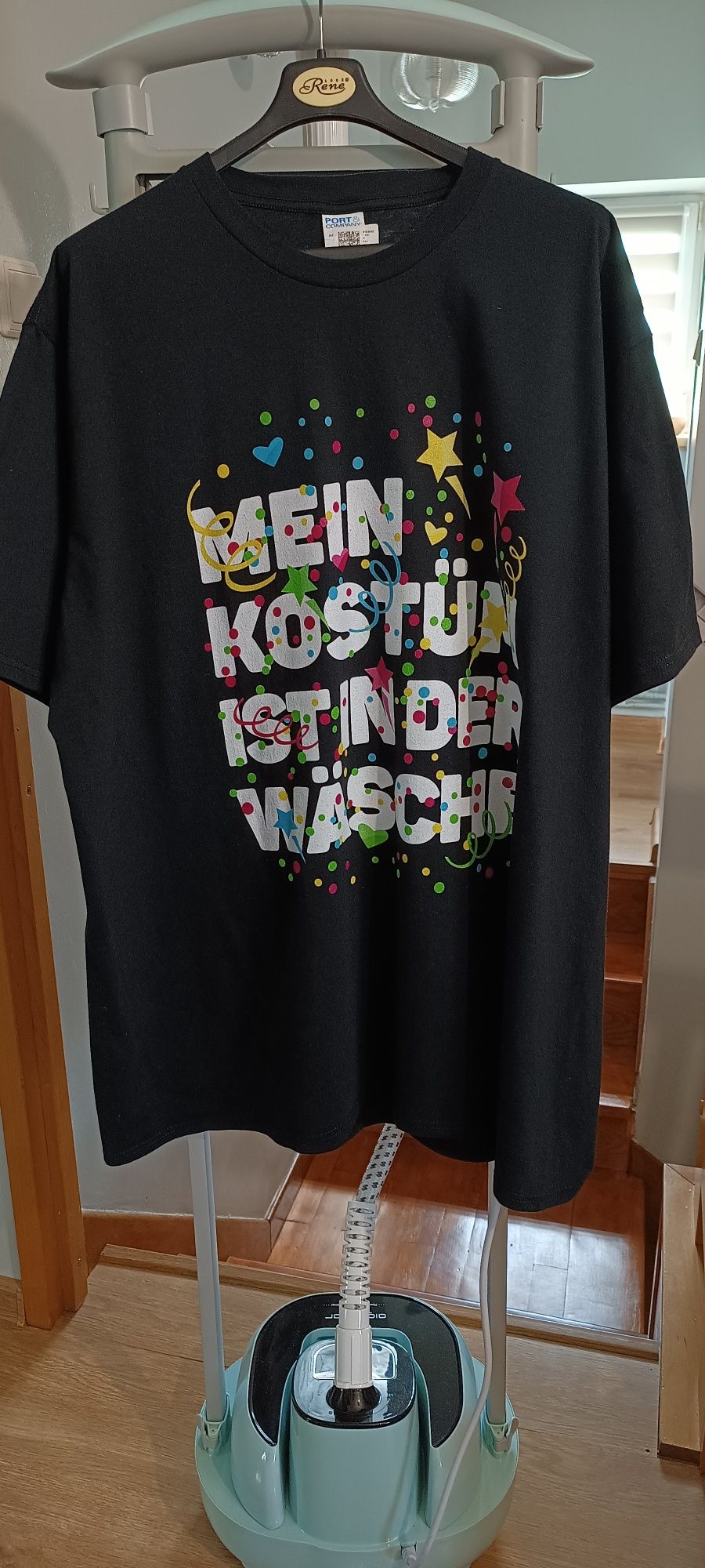 Koszulka 100% Bawełniana Unisex z Nadrukiem r. 3XL/4XL. Nowa