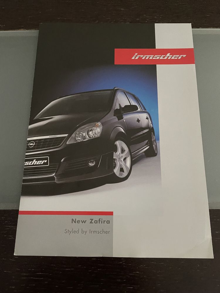 Prospekt Opel Zafira -Irmscher