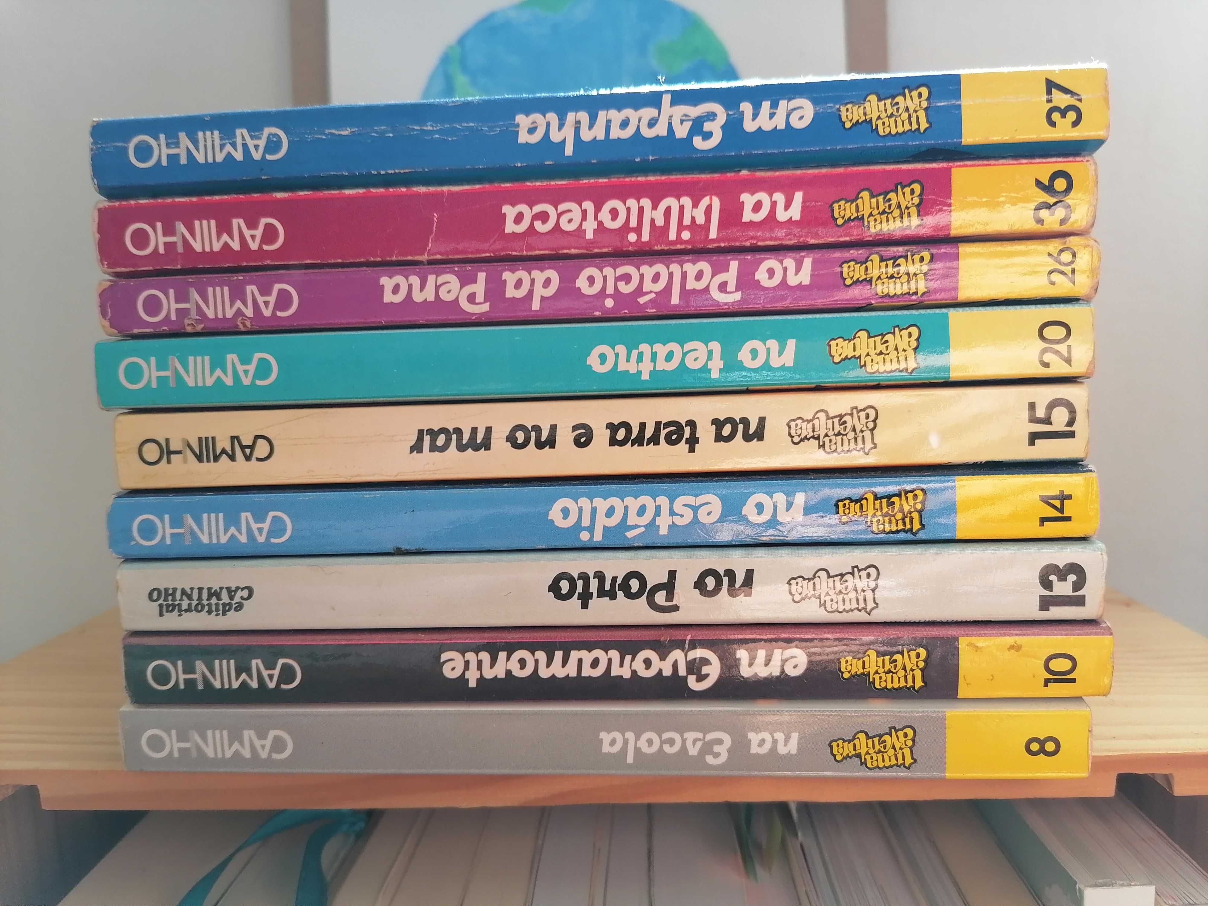 Livros coleção Uma Aventura