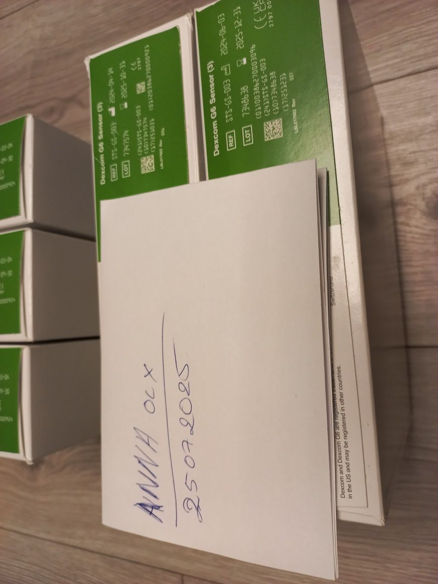 Dexcom g6 6 sztuk.