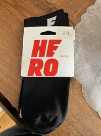 Skarpetki rowerowe HERO short black 36-38