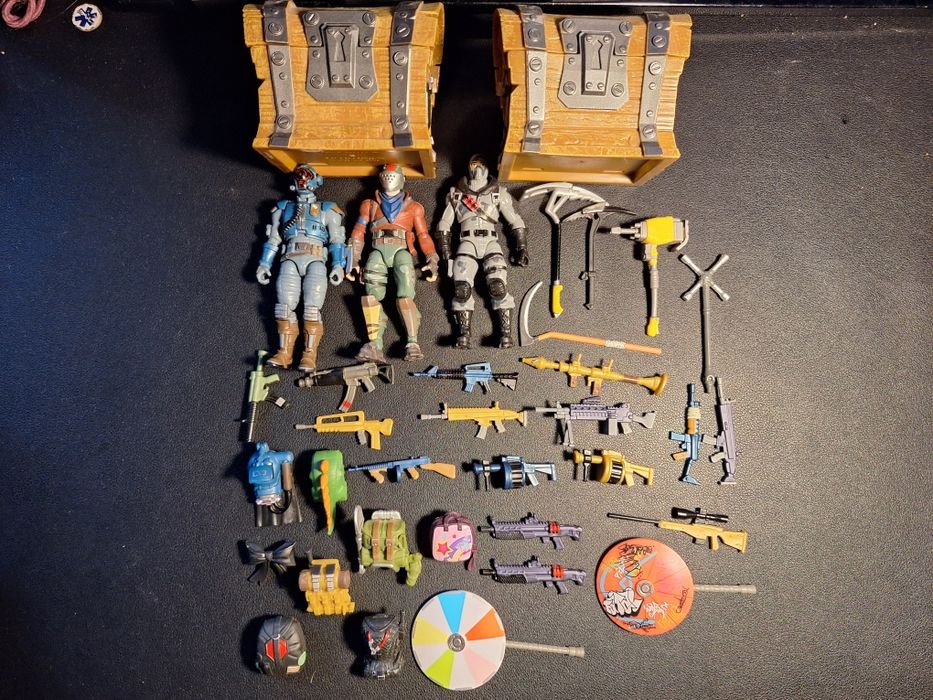 Figurki Fortnite + akcesoria
