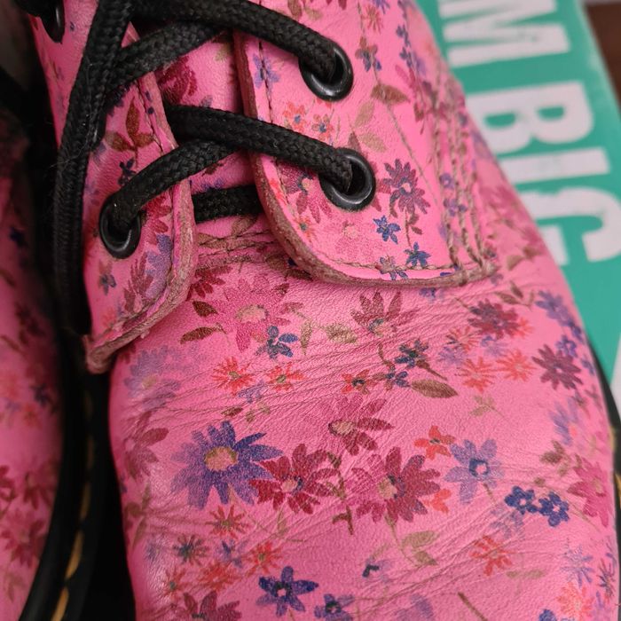 Dr. Martens w kwiatki r.37 (UK 4) - używane ale nadal super