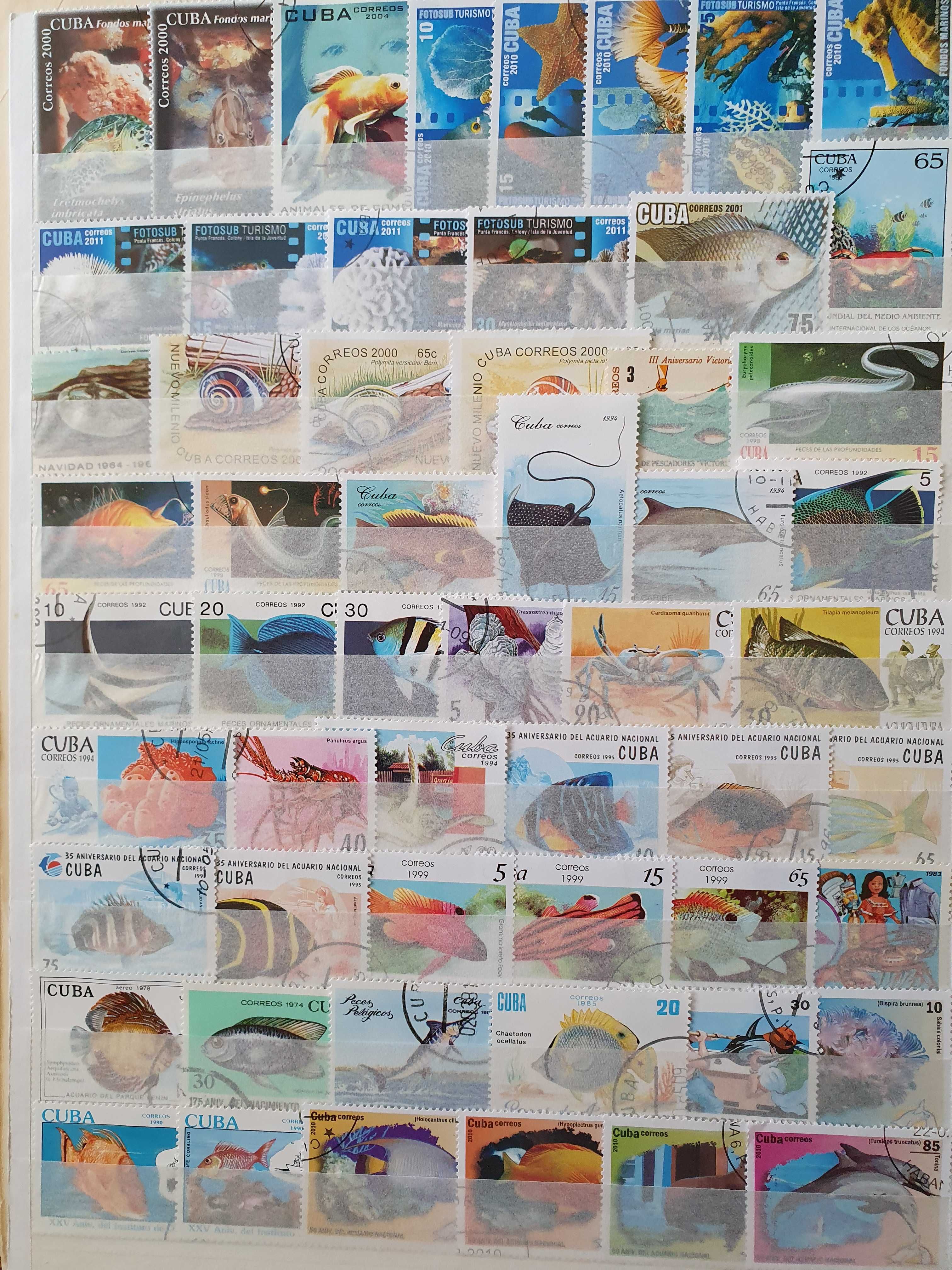 Поштові марки. Фауна. Риби. 194 марки.