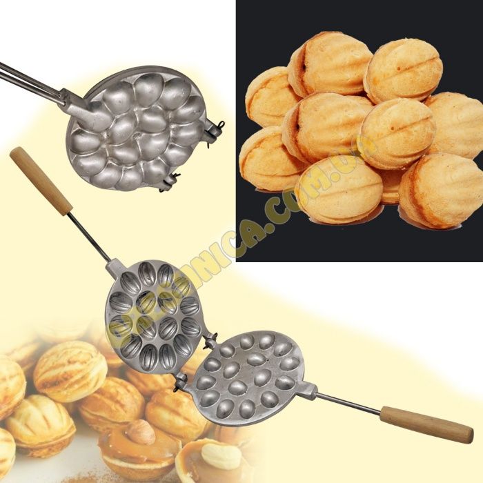 Форма для выпечки орешков (Орешница) — 16 орехов