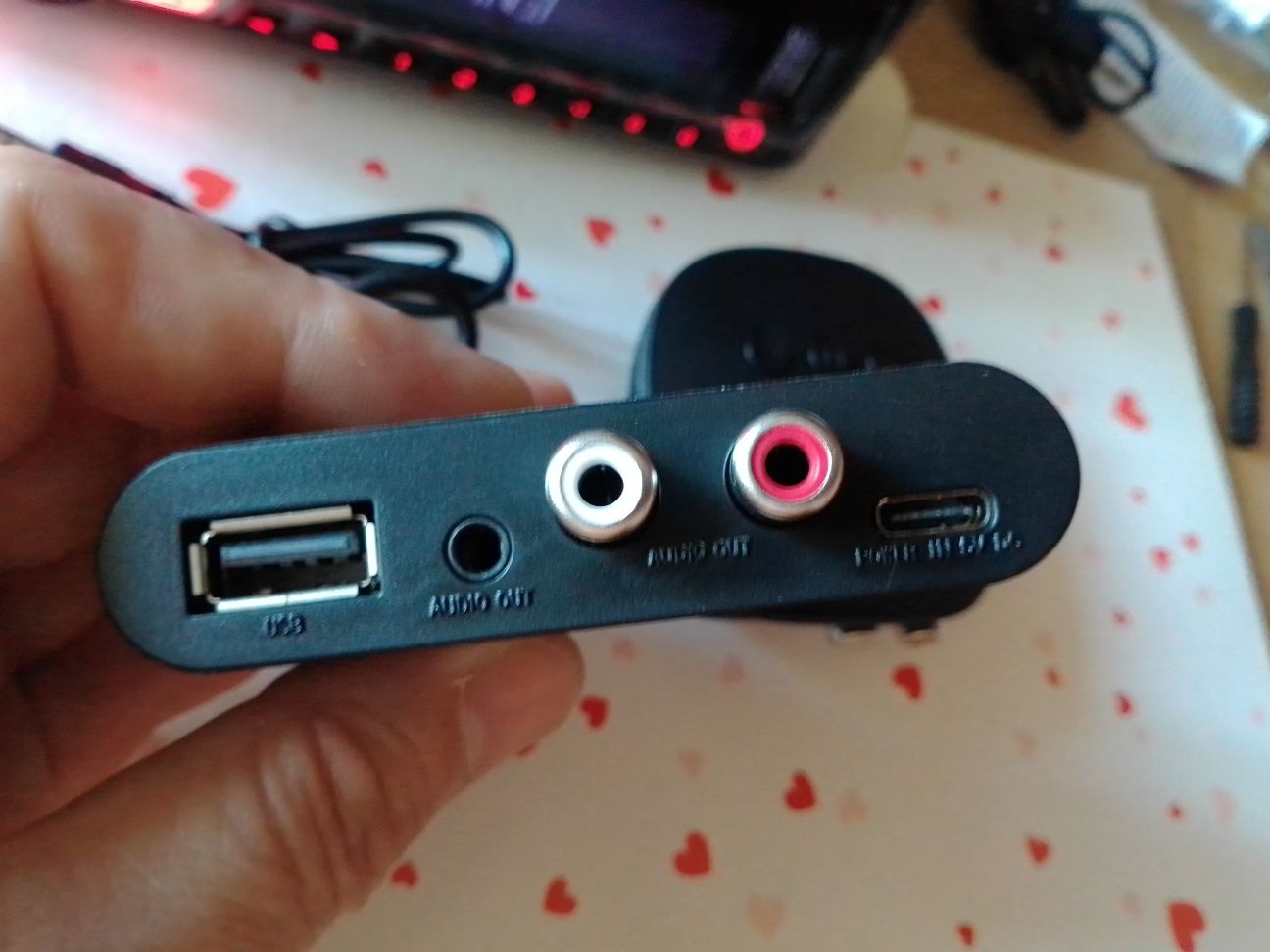 Блютуз із usb через aux NFC