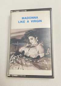 Madonna Like a virgin kaseta magnetofonowa Sire Suzy Yugoslavia