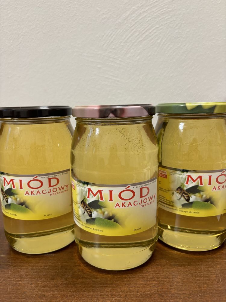 Miód Spadziowy , Lipowy , Leśny , Akacjowy,