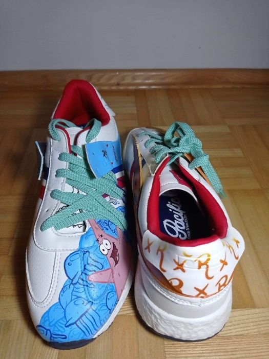 Buty Sponge-Bob custom by Rush_Artz 46