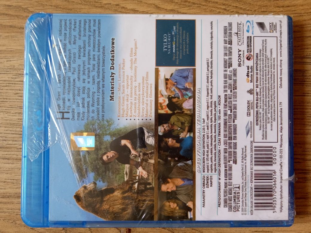 Slyszeliscie o morganach bluray nowy