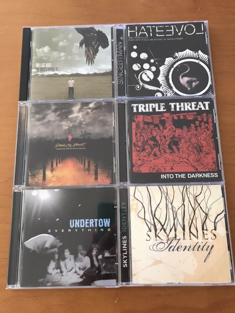 CD’s de Hardcore x Straight Edge x